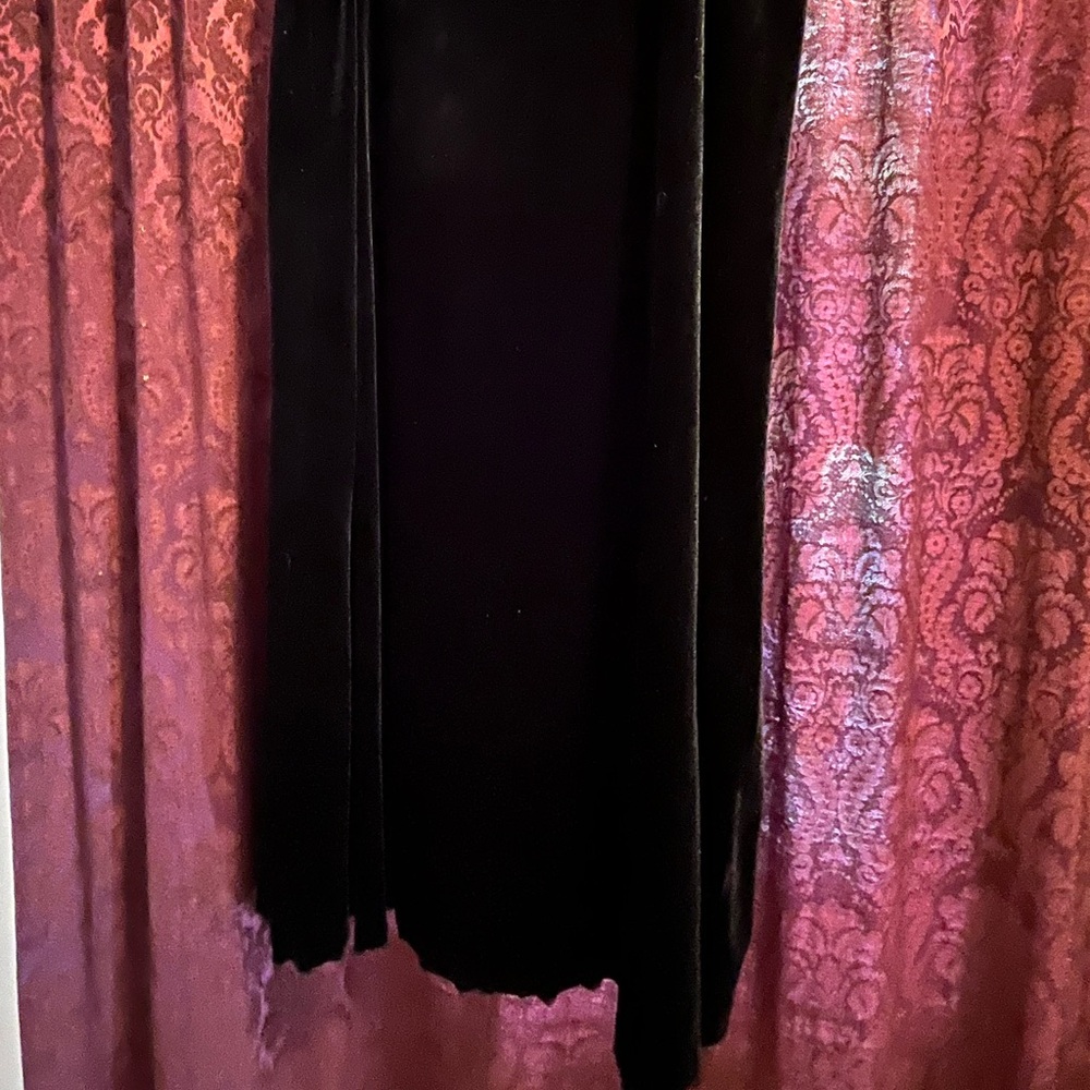 Black Velvet Skirt